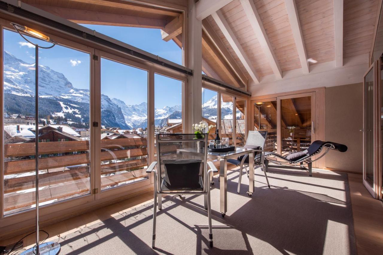 Chalet Schneehoren Penthouse Βένγκεν Εξωτερικό φωτογραφία