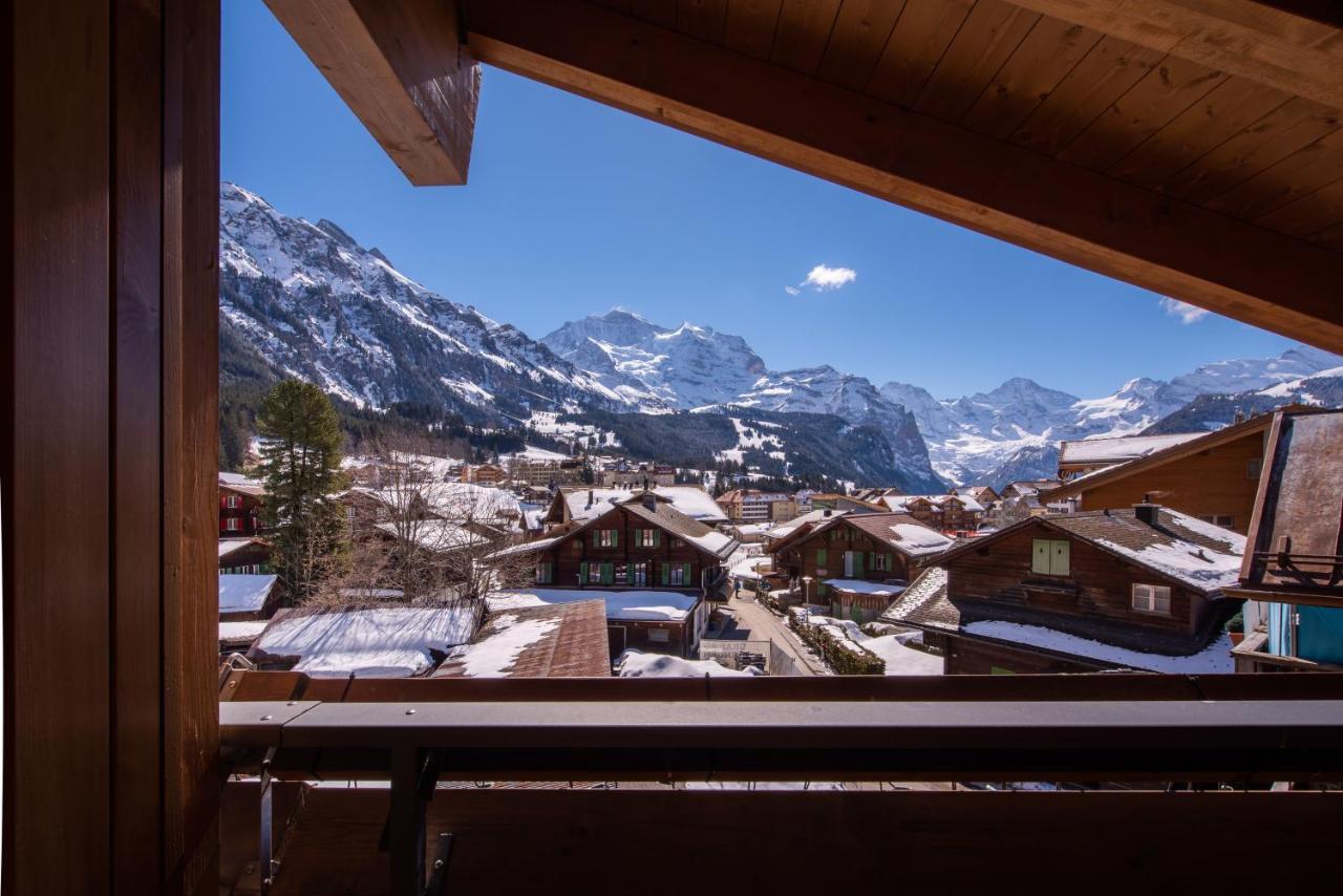 Chalet Schneehoren Penthouse Βένγκεν Εξωτερικό φωτογραφία