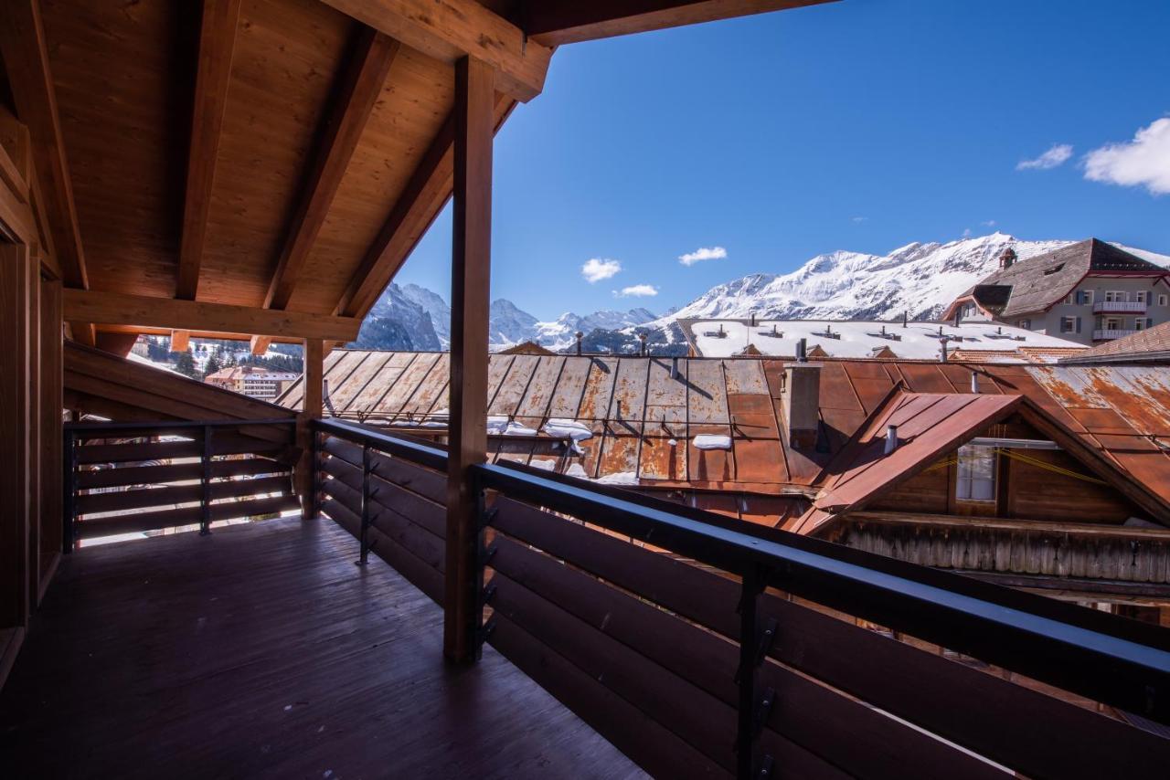 Chalet Schneehoren Penthouse Βένγκεν Εξωτερικό φωτογραφία
