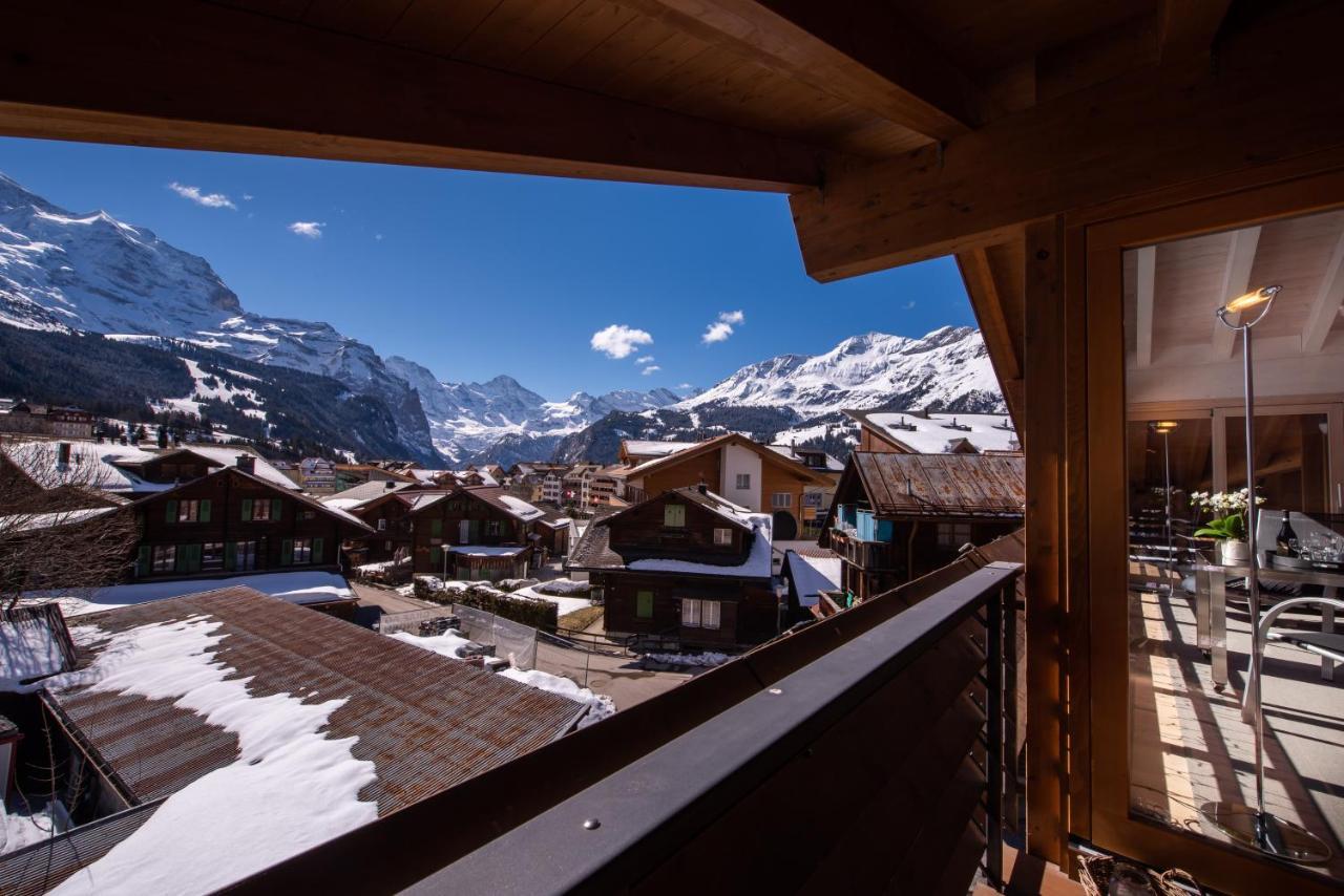 Chalet Schneehoren Penthouse Βένγκεν Εξωτερικό φωτογραφία
