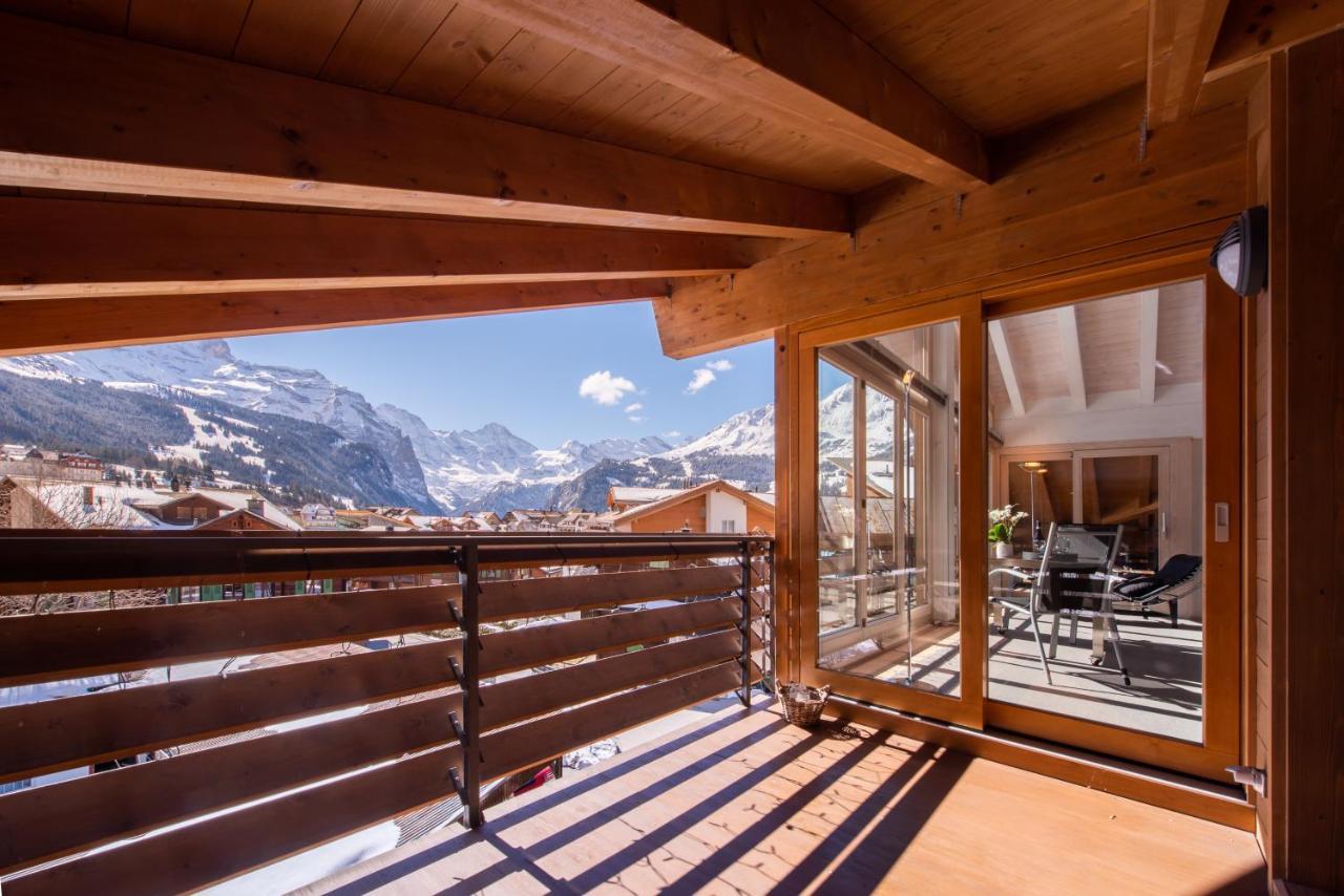 Chalet Schneehoren Penthouse Βένγκεν Εξωτερικό φωτογραφία