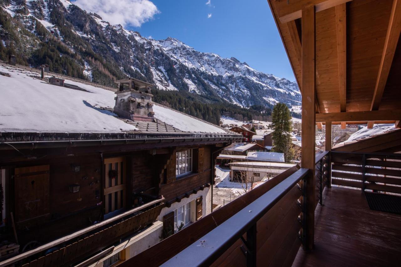 Chalet Schneehoren Penthouse Βένγκεν Εξωτερικό φωτογραφία